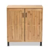 Excel Wood 2 Door Storage Cabinet Oak Brown/Black - Baxton Studio 2 Excel Wood 2 Door Storage Cabinet Oak Brown/Black - Baxton Studio -Baxton Studio GUEST 7bab1227 d7ec 4ace a345 0dc6e7a6f31e