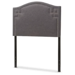 Aubrey Modern And Contemporary Fabric Upholstered Headboard - Twin - Baxton Studio -Baxton Studio GUEST 7dee1a30 51b2 40c3 bd55 d625bb50785c