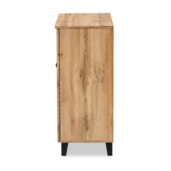 Coolidge Wood 1 Drawer Storage Cabinet Oak Brown - Baxton Studio -Baxton Studio GUEST 7e24ad47 7239 4d91 8b3d 27974b89b9a6