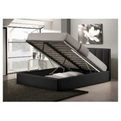 Queen Templemore Black Leather Contemporary Bed - Baxton Studio 10 Queen Templemore Black Leather Contemporary Bed - Baxton Studio -Baxton Studio GUEST 7ee226c4 323e 429c aca2 d2281c02b49d