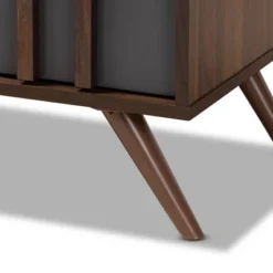 6 Drawer Naoki Wood Bedroom Dresser Gray/Walnut - Baxton Studio -Baxton Studio GUEST 85de39bd eb35 4f7e a69f c315e832291d