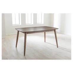Edna Mid-Century Modern French Oak Light Brown Finishing Wood Dining Table - Baxton Studio -Baxton Studio GUEST 866e1a06 584e 4433 bfb6 23048d64971f