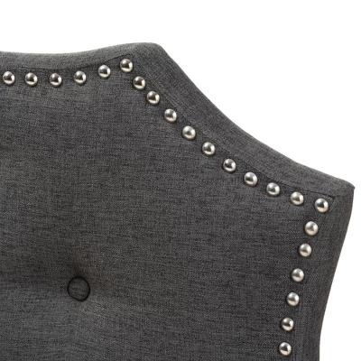 Aurora Modern And Contemporary Fabric Headboard - Baxton Studio 4 Aurora Modern And Contemporary Fabric Headboard - Baxton Studio - Image 2