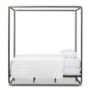 Queen Eva Vintage Industrial Finished Metal Canopy Bed Black - Baxton Studio 2 Queen Eva Vintage Industrial Finished Metal Canopy Bed Black - Baxton Studio -Baxton Studio GUEST 87e2aee8 cd37 4073 8c88 88fda7cd0183