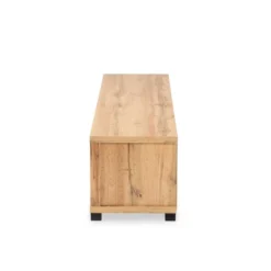 Gerhardine Wood 1 Drawer TV Stand For TVs Up To 65" Oak Brown/Black - Baxton Studio -Baxton Studio GUEST 88b78a2c c9e6 41ae 852e 3838432b06e2