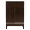 Felda Modern Shoe Cabinet With 2 Doors And Drawer - Dark Brown - Baxton Studio 2 Felda Modern Shoe Cabinet With 2 Doors And Drawer - Dark Brown - Baxton Studio -Baxton Studio GUEST 89243f00 d281 4dc0 809c b67566af41c9
