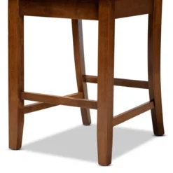 2pc Caron Wood Counter Stool Set - Baxton Studio 13 2pc Caron Wood Counter Stool Set - Baxton Studio -Baxton Studio GUEST 89661e9d 31b8 42a6 8648 9fe9c3c769e8
