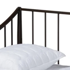 Full Rupert Vintage Industrial Metal Daybed Black - Baxton Studio 10 Full Rupert Vintage Industrial Metal Daybed Black - Baxton Studio -Baxton Studio GUEST 896b805c af85 4ede 8bd4 804c93f4ed13