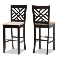 Set Of 2 Jason Barstool - Baxton Studio -Baxton Studio GUEST 8984f03d 7f0a 4ea7 aef7 22dcda49e3ac