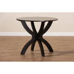 35" Tilde Wide Round Wood Dining Table - Baxton Studio 13 35" Tilde Wide Round Wood Dining Table - Baxton Studio -Baxton Studio GUEST 89d0b8bf 47fb 449f b9f3 33d09da11055