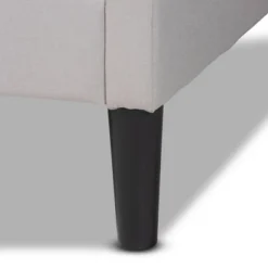 Full Milligan Upholstered Wood Daybed - Baxton Studio -Baxton Studio GUEST 8c0f9d30 1fd6 464d 8f83 20d82e510c11