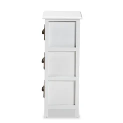 Fanning Two-Tone Wood 3 Drawer Storage Unit White/Brown - Baxton Studio 13 Fanning Two-Tone Wood 3 Drawer Storage Unit White/Brown - Baxton Studio -Baxton Studio GUEST 8d185300 d443 4f87 bef1 38391fb2e535