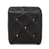 Stacey Modern And Contemporary Faux Leather Upholstered Ottoman - Baxton Studio 2 Stacey Modern And Contemporary Faux Leather Upholstered Ottoman - Baxton Studio -Baxton Studio GUEST 8e80598a 6a42 4518 a5a0 206c64863b86