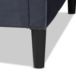 Cora Velvet Fabric Upholstered And Wood Daybed - Baxton Studio 14 Cora Velvet Fabric Upholstered And Wood Daybed - Baxton Studio -Baxton Studio GUEST 8f715c4c 3644 40fe a309 82615c0350a1