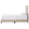 Paris Modern And Contemporary Linen Upholstered Tufting Platform Bed - Twin - Baxton Studio -Baxton Studio GUEST 8fe21fa2 6596 46dd 9390 261396230469