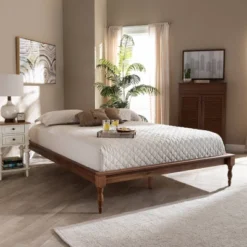 Romy Wood Bed Frame Ash Walnut - Baxton Studio 14 Romy Wood Bed Frame Ash Walnut - Baxton Studio -Baxton Studio GUEST 905aa31e f037 4139 b316 f46c6818f006