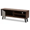 Mallory Two-Tone Wood TV Stand For TVs Up To 50" Gray/Walnut - Baxton Studio -Baxton Studio GUEST 90ce865d e290 4bd4 b557 1cdc7ebd4832