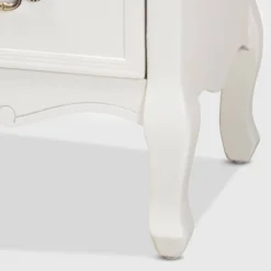 Amalie 4 Drawer Accent Dresser White/Oak - Baxton Studio -Baxton Studio GUEST 918839df 0b84 4016 a885 fab4a5dc598b