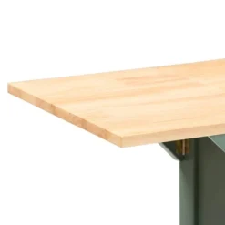 Dorthy Two-Tone Wood Kitchen Cart Green/Natural - Baxton Studio -Baxton Studio GUEST 91f01a6f 275f 460c b48d 983121fdd210