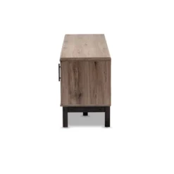 2 Door Arend Two-Tone Wood TV Stand For TVs Up To 55" Brown - Baxton Studio 13 2 Door Arend Two-Tone Wood TV Stand For TVs Up To 55" Brown - Baxton Studio -Baxton Studio GUEST 9213f917 94e0 4e48 919b 684edc1baaef