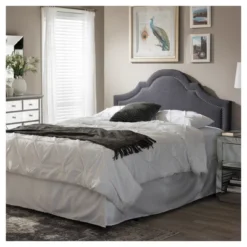 Rita Modern And Contemporary Fabric Upholstered Headboard - Baxton Studio 7 Rita Modern And Contemporary Fabric Upholstered Headboard - Baxton Studio -Baxton Studio GUEST 92230237 6345 4736 95eb 3fed799e4d17