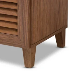 Shelf Wood Shoe Storage Cabinet With Drawer Coolidge Brown - Baxton Studio 15 Shelf Wood Shoe Storage Cabinet With Drawer Coolidge Brown - Baxton Studio -Baxton Studio GUEST 9224fa55 ba71 4630 a148 00c85d29a985