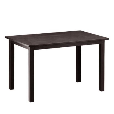 Andrew Modern Dining Table Dark Brown - Baxton Studio 3 Andrew Modern Dining Table Dark Brown - Baxton Studio