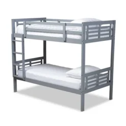 Twin Liam Bunk Bed - Baxton Studio -Baxton Studio GUEST 92dfadf5 5451 47af 821b 511bd3a443e9