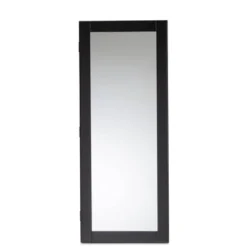 Pontus Wood Wall-Mountable Jewelry Armoire With Mirror - Baxton Studio -Baxton Studio GUEST 9488f926 5a5d 482e b385 f9131bb5d901