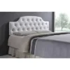 Queen Morris Modern And Contemporary Faux Leather Upholstered Button-Tufted Scalloped Headboard White - Baxton Studio 2 Queen Morris Modern And Contemporary Faux Leather Upholstered Button-Tufted Scalloped Headboard White - Baxton Studio -Baxton Studio GUEST 94fd9bdf 462b 41f7 8aa5 8387e9902eea