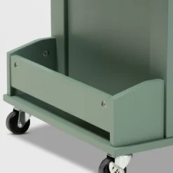 Dorthy Two-Tone Wood Kitchen Cart Green/Natural - Baxton Studio -Baxton Studio GUEST 956ec138 1760 4f29 9e74 2a1fa43eaf69