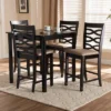 Lanier Wood Pub Counter Height Dining Set Espresso - Baxton Studio 2 Lanier Wood Pub Counter Height Dining Set Espresso - Baxton Studio -Baxton Studio GUEST 95a85e9b 81a5 405c afb5 cdc10f9f00dd