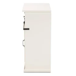 Nadia Wood And Metal 2 Door Sideboard Buffet White/Black - Baxton Studio 14 Nadia Wood And Metal 2 Door Sideboard Buffet White/Black - Baxton Studio -Baxton Studio GUEST 96307173 33ea 41d7 a44a ed30ff42726b