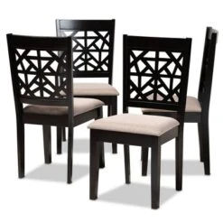 Set Of 4 Jackson Dining Chair - Baxton Studio -Baxton Studio GUEST 979d1b9b fc48 4cd2 b566 c779e13dc427