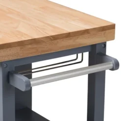 Sunderland Coastal And Farmhouse Natural Wood Kitchen Cart Gray, Light Brown - Baxton Studio 27 Sunderland Coastal And Farmhouse Natural Wood Kitchen Cart Gray, Light Brown - Baxton Studio -Baxton Studio GUEST 97ec4da3 a3bf 43fb 9638 7d988ca525d2