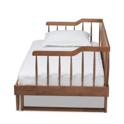 Twin To King Muriel Expandable Spindle Daybed - Baxton Studio -Baxton Studio GUEST a078ba9a 10db 483f 9f45 23699458a5b7