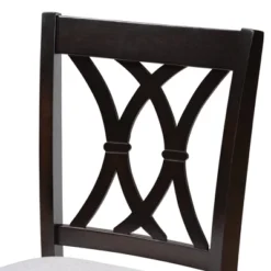 2pc Reneau Finished Wood Counter Height Pub Chairs - Baxton Studio -Baxton Studio GUEST a28a84f8 9bac 4d00 a92b 18d0a90ee3ad