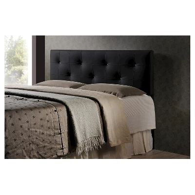 Kirchem Upholstered Headboard - Baxton Studio 3 Kirchem Upholstered Headboard - Baxton Studio