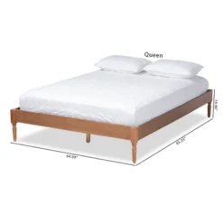 Colette French Bohemian Wood Platform Bed Frame - Baxton Studio -Baxton Studio GUEST a38dbfdf 51f1 4cee aab6 7167694e60ff