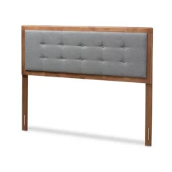 Sarine Walnut Finished Wood Headboard - Baxton Studio -Baxton Studio GUEST a5476001 8ab5 4722 9537 9aefc1039c67
