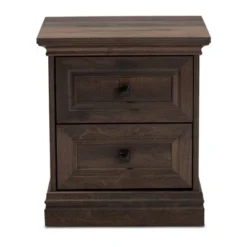 Nolan 2 Drawer Wood Nightstand Brown/Black - Baxton Studio 10 Nolan 2 Drawer Wood Nightstand Brown/Black - Baxton Studio -Baxton Studio GUEST a7911fe3 b723 4a3c 8104 c8dc47aade4f