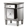 Claudia Hollywood Regency Glamour Style Mirrored Nightstand - Baxton Studio 1 Claudia Hollywood Regency Glamour Style Mirrored Nightstand - Baxton Studio -Baxton Studio GUEST a8e52b10 8e9f 431b b663 3f949d68590e