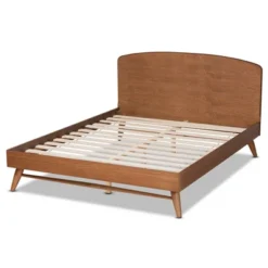Keagan Transitional Platform Bed Brown - Baxton Studio -Baxton Studio GUEST a8eb7f45 3216 4f59 aa27 164a4a5fa455