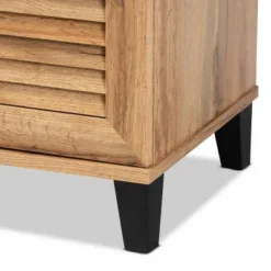 Coolidge Wood 2 Door Storage Cabinet Oak Brown - Baxton Studio -Baxton Studio GUEST adee6b60 e007 4178 9532 f97d4080b742