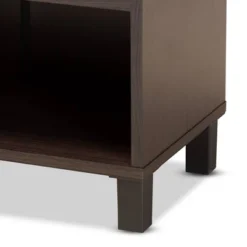 Rossin Modern Wood 2 Door Entryway Shoe Cabinet - Baxton Studio -Baxton Studio GUEST afbefa4b f481 44ea 868b 87fb1cea594f