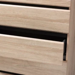 Mirren Light Oak 5 Drawer Chest Brown/Dark Gray - Baxton Studio 17 Mirren Light Oak 5 Drawer Chest Brown/Dark Gray - Baxton Studio -Baxton Studio GUEST b0db235c a0c2 4be5 a703 7e5c6d86176d