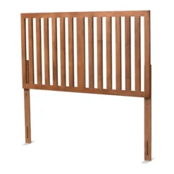 Oren Modern And Wood Headboard Walnut - Baxton Studio -Baxton Studio GUEST b421ad93 6f3b 4efb a43d 6bd7609f37c1