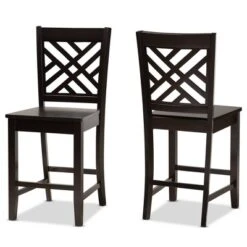 2pc Caron Wood Counter Stool Set - Baxton Studio 17 2pc Caron Wood Counter Stool Set - Baxton Studio -Baxton Studio GUEST b48adb80 71f4 4fa5 87d0 2c455eaf8643