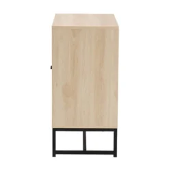 Caterina Wood And Natural Rattan 2 Door Storage Cabinet Natural Brown/Black - Baxton Studio 13 Caterina Wood And Natural Rattan 2 Door Storage Cabinet Natural Brown/Black - Baxton Studio -Baxton Studio GUEST b6cab28c 2d49 41e6 89a5 f0604d7d7ad5