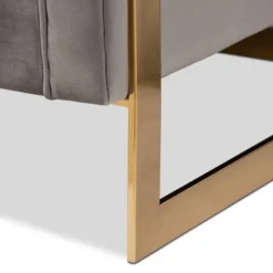 Ambra Velvet Sofa - Baxton Studio -Baxton Studio GUEST b74ad1ea 15b6 4031 b058 eace8a350f7f